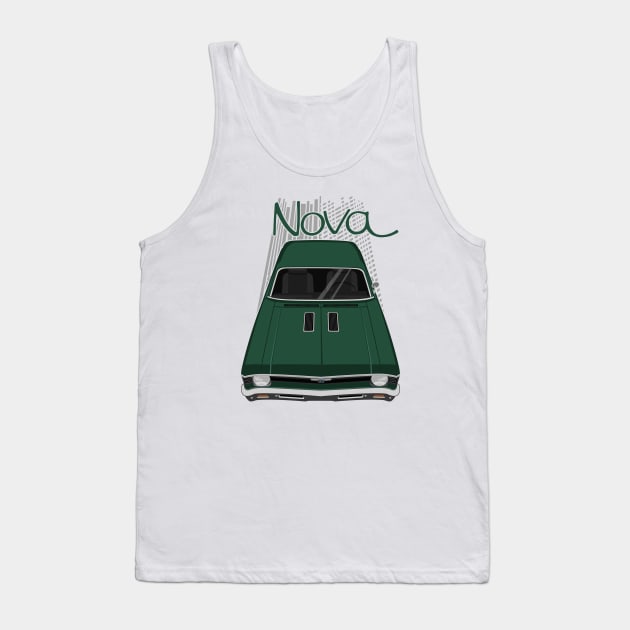 Chevrolet Nova 1969 - 1972 - dark green Tank Top by V8social